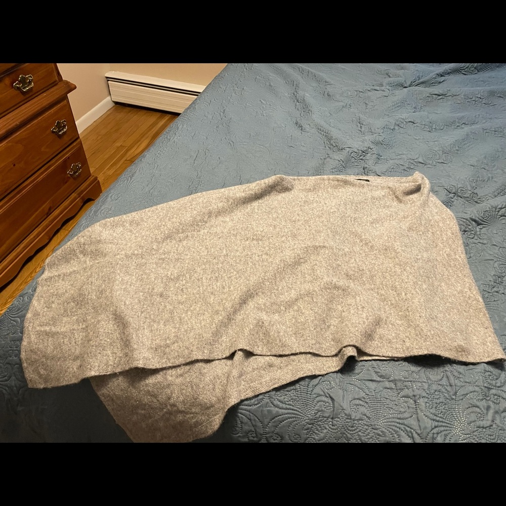Halogen cashmere poncho